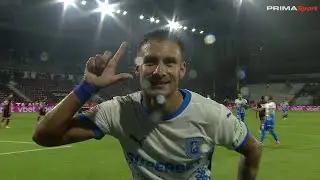 REZUMAT | CFR Cluj - Univ. Craiova 2-3. Oltenii au dat lovitura în Gruia. Petrescu a fost eliminat
