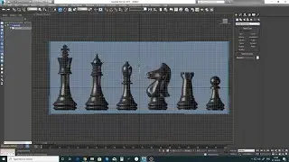 ♟️ 3D Modeling of All Chess Pieces – 3ds Max Tutorial: Beginner