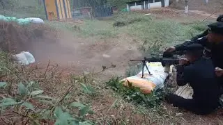 #INSAS LMG# And #51mm Mortar# Firing at Mawiong, Meghalaya