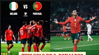 PreJogo Irlanda Portugal,apuramento ser&aacute; hoje com golos de Ronald. Mundial 2026, Usa, M&eacute;xico, Canad&aacute;