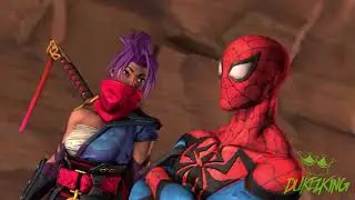 [SFM] Marvel Rivals Spider-Man and Psylocke interaction