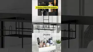 3 Genius AMAZON Gadgets to Double Your Bathroom Storage #amazonproducts #amazonfinds