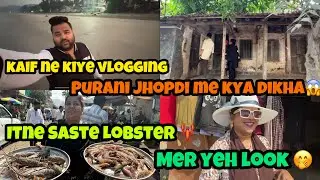 Murud Ki Fish Market Me Lobster🦞 Ne Ammi Ko Kaata😱Jhopdi Me Kya Dikha Jo Dar Gaye Ham😰🫣