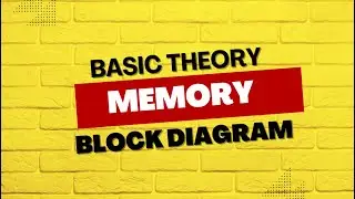 Базовая теория блока памяти | Блок-схема блока памяти #digitalelectronics #memoryunit