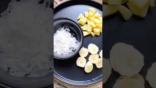 Apple,Banana & Rice porridge | 7 months+ | #babyfoodrecipes  #babyfood  #healtyfoodforbaby