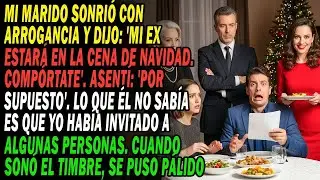 Mi Marido Dijo Que Su Ex Vendría Para Navidad🎄 Así Que Yo También Invité A Algunas Personas   �