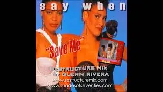 REISSUE: &ldquo;Save Me