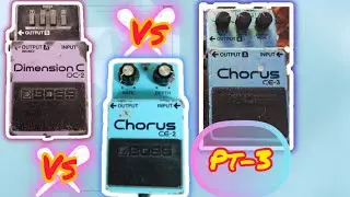Boss Ce2 vs Ce3 vs Dc2 PT-3