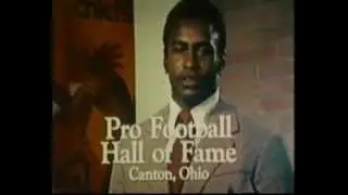 Pro Football Hall of Fame- Ron Johnson & Willie Lanier 1972