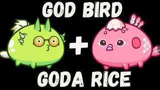 TRI FEATHER BIRD + GODA RICE PLANT | AXIE INFINITY SEASON 21 | BIRD, PLANT, PLANT