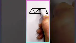 &Ccedil;ok Basit Adım Adım Elmas Nasıl &Ccedil;izilir, &Ccedil;ocuklar İ&ccedil;in Kolay, &Ouml;ğretici &Ccedil;izimler, Kolay Elmas &ccedil;izimi