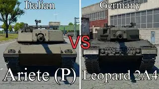 war thunder Comparison Leopard 2A4 or Ariete (P)