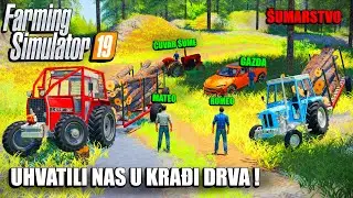 KRADEMO DRVA U ŠUMI !! VLASNIK NAS UHVATIO!!! - šumarstvo