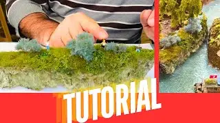 Modellbau: Seeufer mit Landschaft ausgestalten!
