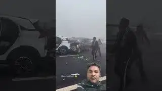 NEXON ERTIGA CRASH TRUCK WINTER FOG PROBLEM #trending #shorts #nexon#ertiga#safety#build#crash