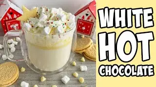 The Best White Hot Chocolate! Recipe tutorial #Shorts