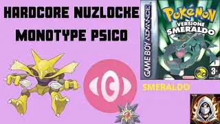 POK&Eacute;MON SMERALDO HARDCORE NUZLOCKE CHALLENGE ITA - MONOTYPE PSYCHO