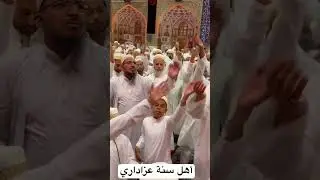 Ahly suunat azadari in imam ali (as) holy shrine Najaf ashraf #karbala #imamhussain #كربلاء #حسين