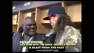 Colby Rasmus Astros, Classic MLB interviews/Michael E. Mayden (The Coach)