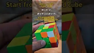 ​F2L 終極對決 EP.5 ｜ F2L-15 ：RU流 & M流 & 雙層流！零轉體秒入右前槽！ #cfop  #rubikscube