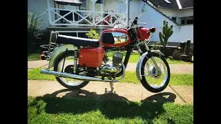 MZ TS125 1976 restaurálása