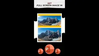 PPT Image In Full Screen 🔥 #shorts #ppt #presentation #design #creative