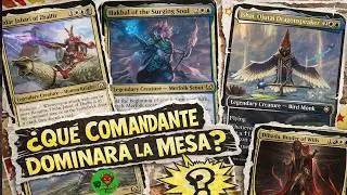 💥 CUATRO MAZOS, UN GANADOR | Commander EDH: Ishai & Kediss vs Dihada vs Hakbal vs Sidar Jabari