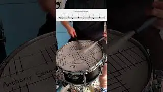 2-D brush shuffles ! 🤠 @LuvskiDrums #learndrums #learnjazz #sightreading #drumbrushes #jazz