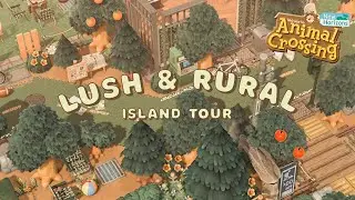 Colorful, Lush & Rural Town Island Tour // Animal Crossing New Horizons