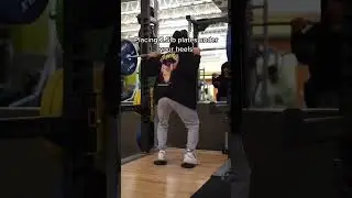Heels coming off ground on Squat? Do THIS