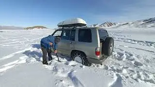 Едем на Текес в январе. Ночуем в Комирши