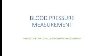 EL-306 Ch-6 Topic- Indirect Method of Blood Pressure Measurement by Deepika Meena , GPC Pratapgarh
