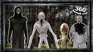 SCP || 360 видео || Сборка Страшных Мультиков