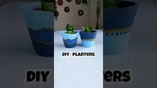 Lassi ke Glass se Banae Planters #diy #craft #Planters #painting