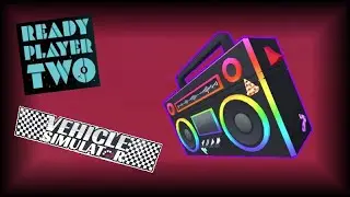Roblox Ready Player Two: Rick's Boombox (Vehicle Simulator)