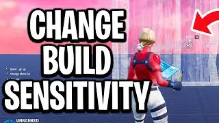 How To Change Build Sensitivity in Fortnite Chapter 7 - Full Guide