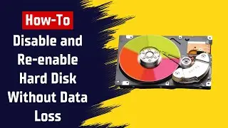 Как отключить и повторно включить жесткий диск HDD без потери данных в Windows