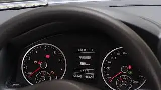 Winter Tire Setting Before Digital Instrument Cluster Installation | VW Audi Tutorial