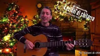 We wish you a merry christmas - Come si suona con la chitarra