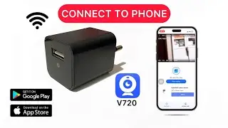 Tutorial Camera Wifi Model Charger Adaptor HP Aplikasi V720