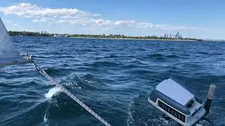 Sailing CL16 on Lake Ontario 2021