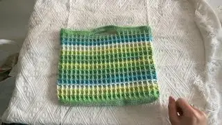 How to Crochet a Waffle Stitch Crossbody Tote Bag | Beginner-Friendly Crochet Tutorial (Part I)