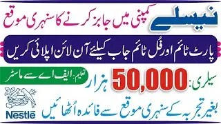 Nestle Jobs For Freshers 2021 - Nestle Pakistan Careers - How To Online Apply Nestle Jobs - Nestle