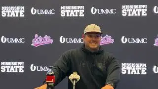 Mississippi State head coach Jeff Lebby
