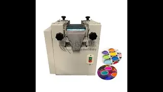 Three-roller mill for pigment paint chocolate/grinding milling machine