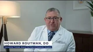 Treating Rotator Cuff Conditions - Howard Routman, DO, Shoulder Specialist at Atlantis Orthopaedics