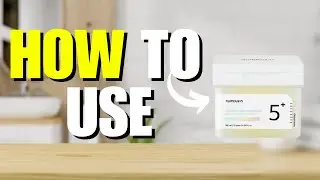 How To Use Numbuzin Toner Pad Quick Guide