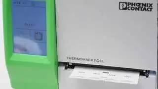Настройка маркировочного поля: настройка принтера Thermomark Roll — Phoenix Contact