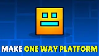 How To Make One Way Platforms & Blocks In Geometry Dash (2025) - Make Semi Solid Platforms In GD