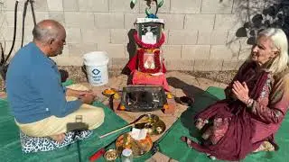 Daily Fire Ceremony in Gilbert, Arizona w/ Haidakhandi Universal Ashram in Crestone, CO